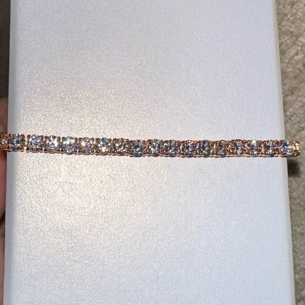 Swarovski Gold and Silver Bracelet